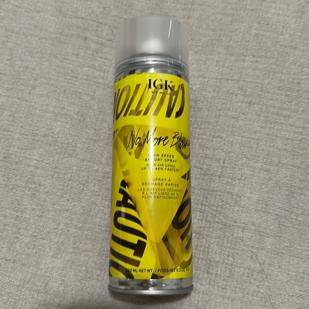 IGK NO MORE BLOW HIGH SPEED AIR DRY SPRAY 6.3oz